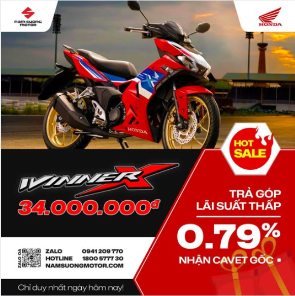 🔥 HOT SALE – WINNER X CHỈ 34 TRIỆU CHỈ DUY NHẤT 1 NGÀY! 🔥