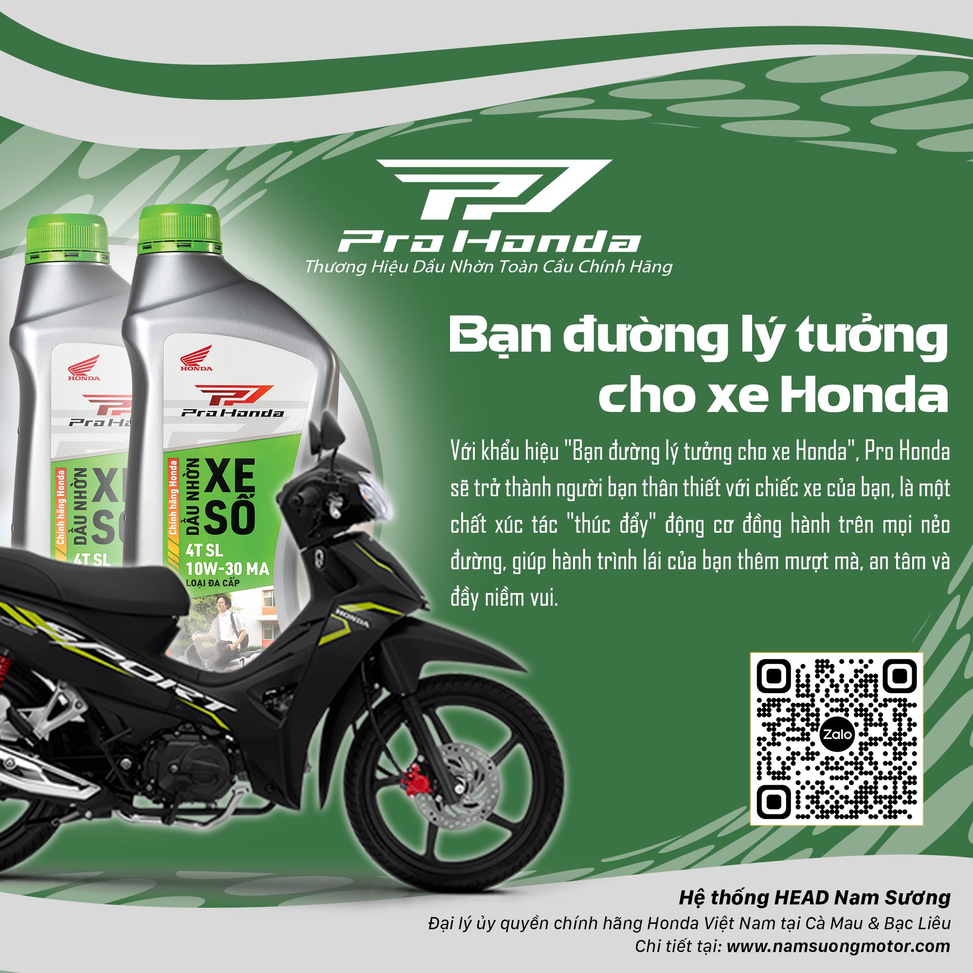 Dầu 𝐏𝐑𝐎 𝐇𝐎𝐍𝐃𝐀: An Toàn - Tiết Kiệm - Chính Hãng 100%