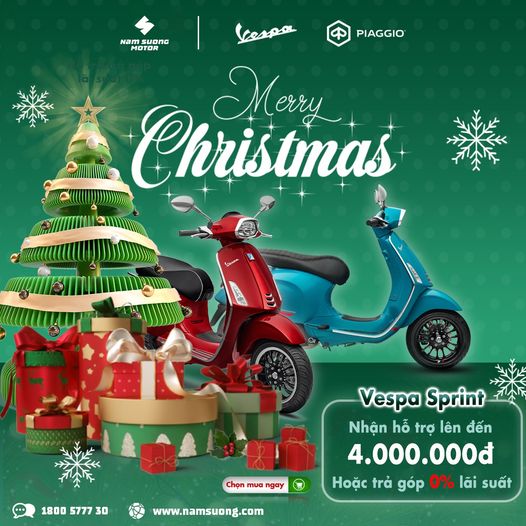 MUA VESPA SPRINT 125/150 ƯU ĐÃI LỚN NHẤT TRONG NĂM 🔥