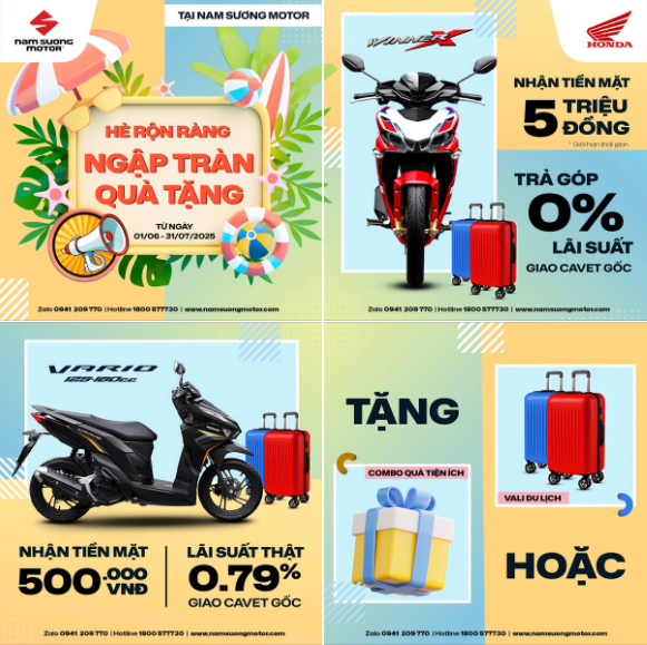 🔥 HÈ RỘN RÀNG ー NGẬP TRÀN QUÀ TẶNG 🔥
