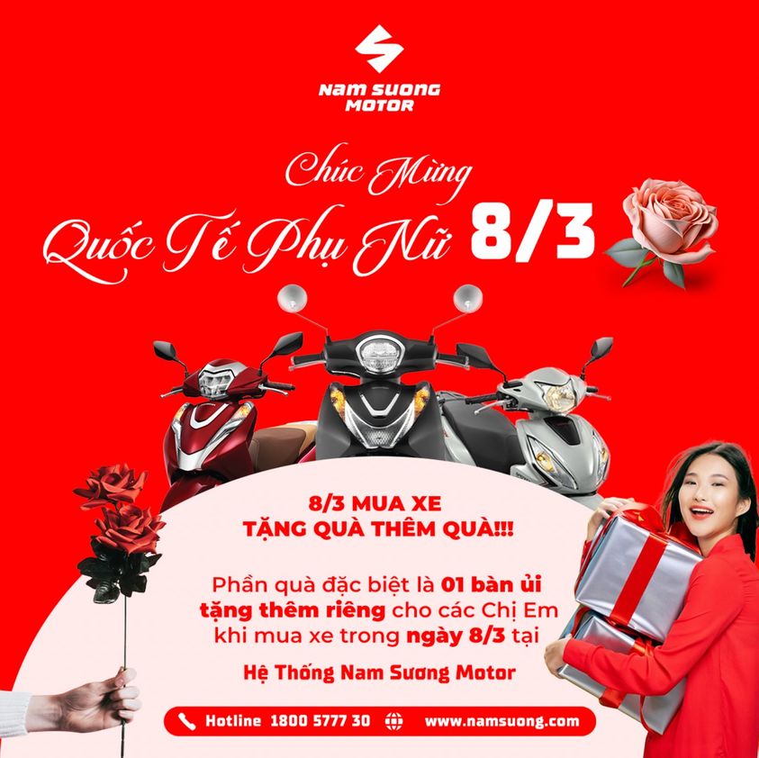 Mừng Ngày Quốc Tế Phụ Nữ 8.3 💐