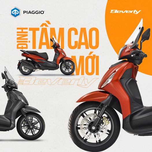 PIAGGIO BEVERLY - MẠNH MẼ ĐỈNH CAO