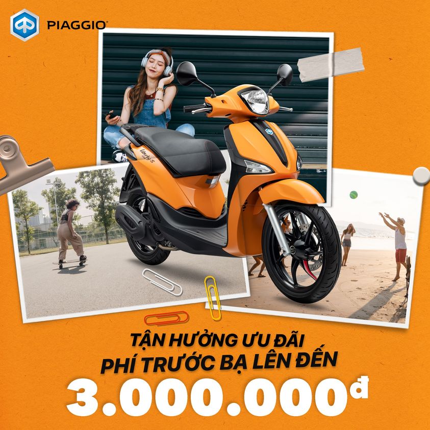 💥ƯU ĐÃI ĐA SẮC HÈ với Vespa và Piaggio để nhận HỖ TRỢ TRƯỚC BẠ và nhiều ưu đãi khủng khi mua xe tại Đại Lý Chính Hãng 𝗣𝗶𝗮𝗴𝗴𝗶𝗼 𝗡𝗮𝗺 𝗦𝘂̛𝗼̛𝗻𝗴 Cà Mau & Bạc Liêu (Từ ngày 01-30/06/2023)