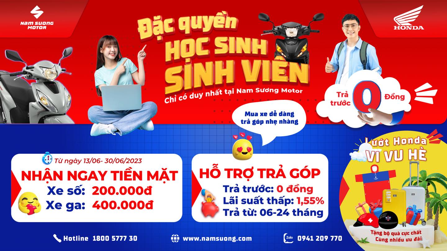👍ĐẶC QUYỀN DÀNH CHO HỌC SINH – SINH VIÊN nhanh tay bắt ngay cơ hội săn ưu đãi quá hời cho Học Sinh Sinh Viên từ ngày 13-30/6/2023