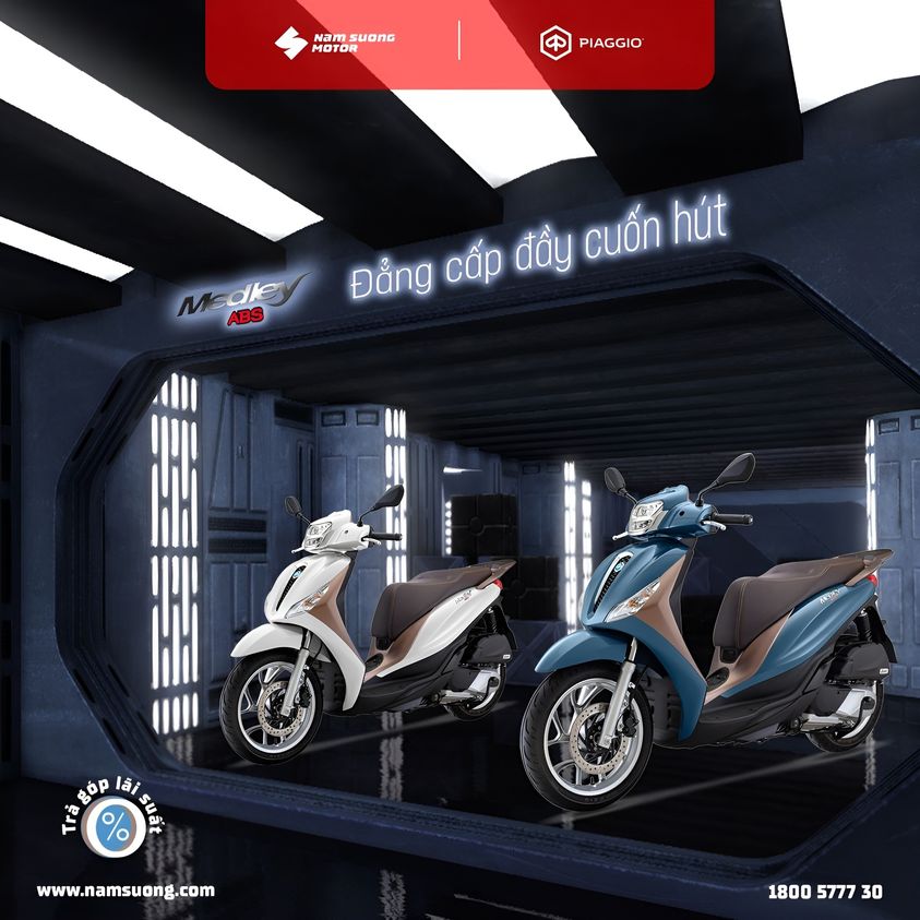 Piaggio Medley - ĐẲNG CẤP ĐẦY CUỐN HÚT