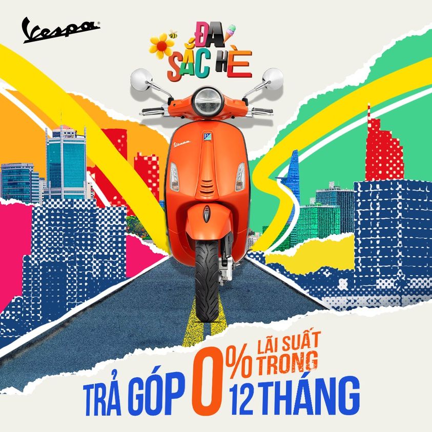Flex nhẹ nhàng ưu đãi đẳng cấp tới từ Vespa.​