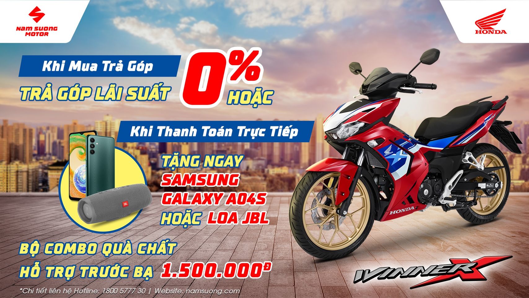  Mua Winner X, nhận quà khủng ngay!