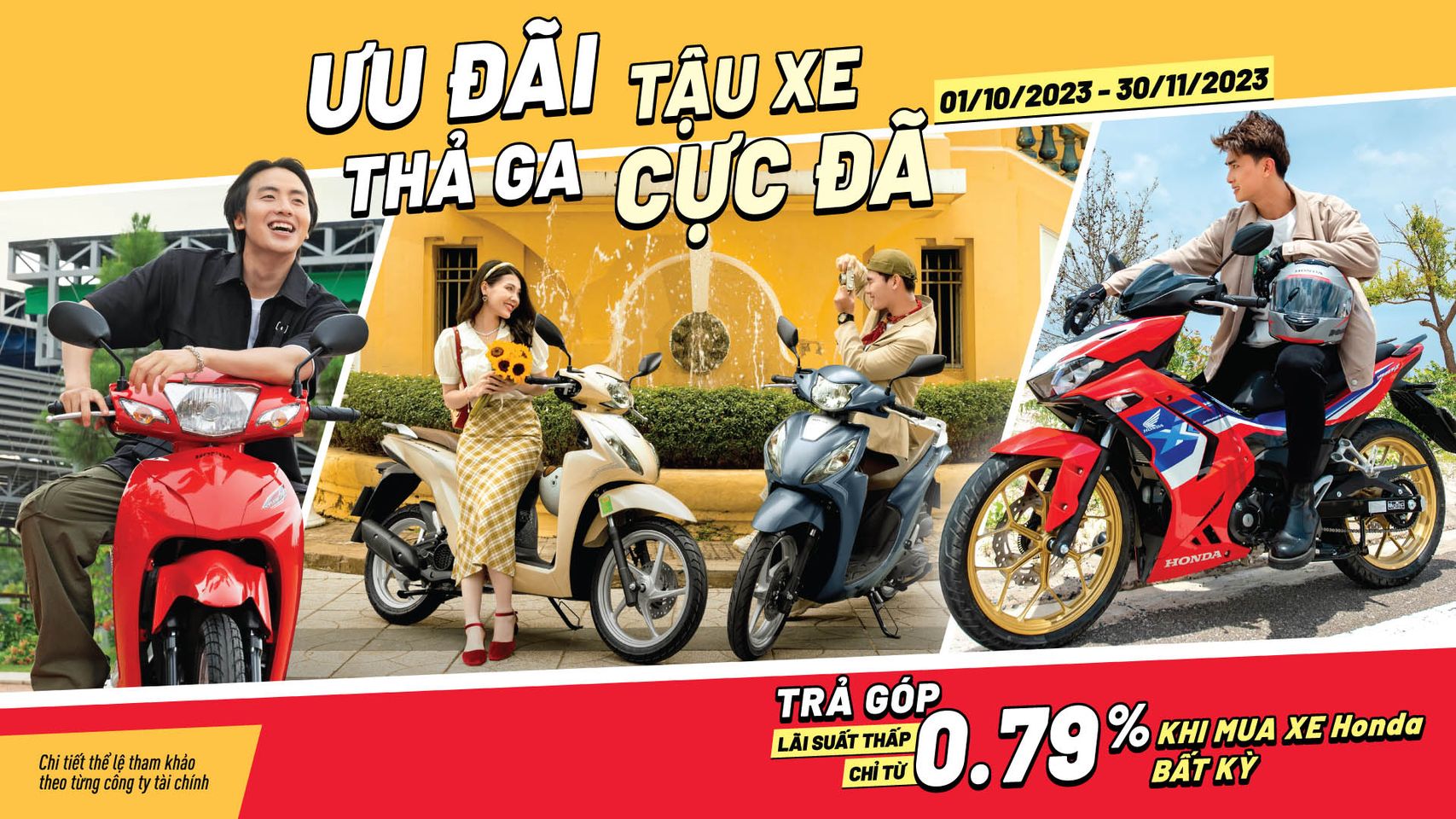 🎉 ƯU ĐÃI THẢ GA - TẬU XE CỰC ĐÃ