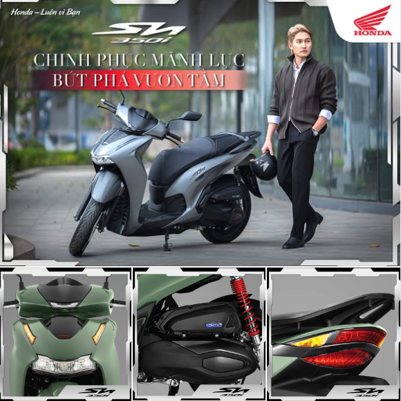 SH350i CHINH PHỤC MÃNH LỰC, BỨT PHÁ VƯƠN TẦM