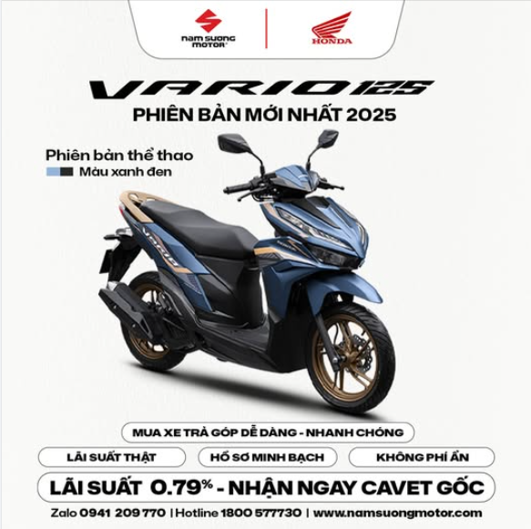 🔥VARIO 2025 125cc - ĐỈNH CAO MỚI, SỞ HỮU NGAY HÔM NAY🔥