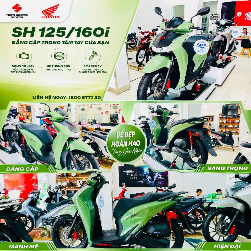 ✨ SH125i/160i – ĐẲNG CẤP TRONG TẦM TAY CỦA BẠN ✨