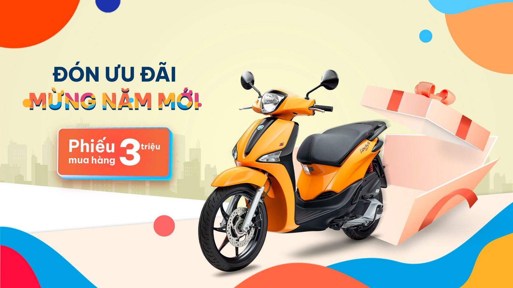 Chào 2024 cùng Ưu Đãi như ý từ Piaggio!!!​
