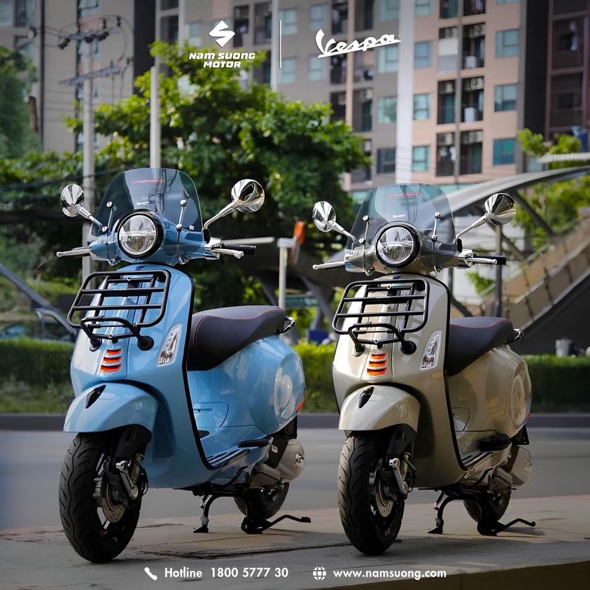 🥰 CÁ TÍNH PHỤ KIỆN - NĂNG ĐỘNG HÀNH TRÌNH  Cùng Vespa Primavera trở nên cuốn hút và mạnh mẽ hơn với bộ phụ kiện ADVENTUROUS!