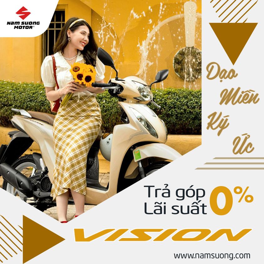 🌻Cùng Honda Vision Dạo Miền Ký Ức