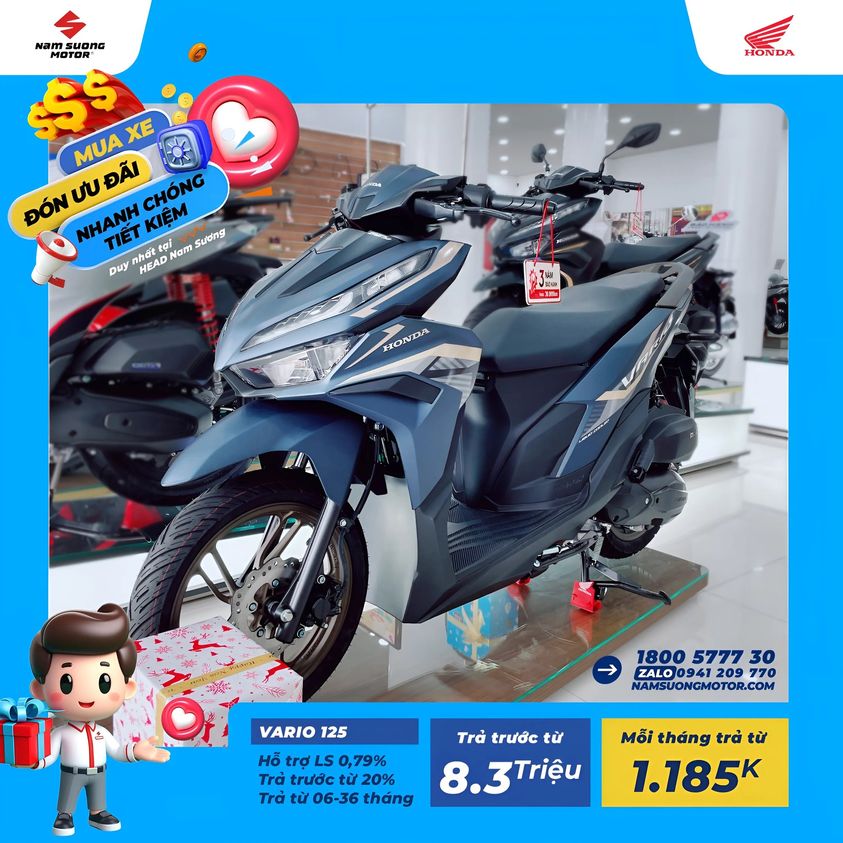 "BỨT TỐC ĐỈNH CAO" cùng Honda VARIO