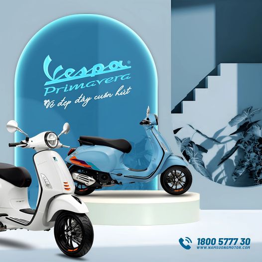 💎 Vespa Primavera! Phong cách của dòng xe thể thao nhưng lại toát lên nét sang trọng.