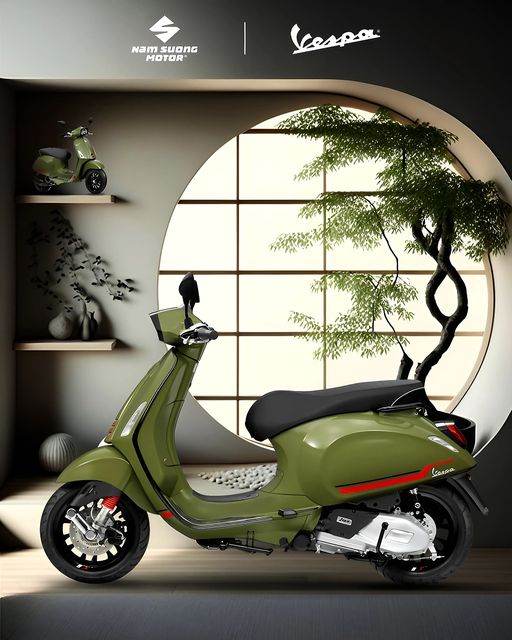 Bạn đang tìm dòng xe tay ga sang trọng và nhỏ gọn? VESPA SPRINT S: Đỗ ở đâu củng sáng - Lái như thế nào củng sang