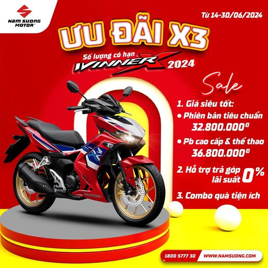 CÓ NHU CẦU MUA WINNER X NHƯNG LO NGẠI VỀ TÀI CHÍNH Ư? HEAD Nam Sương sẽ giải quyết cho bạn!