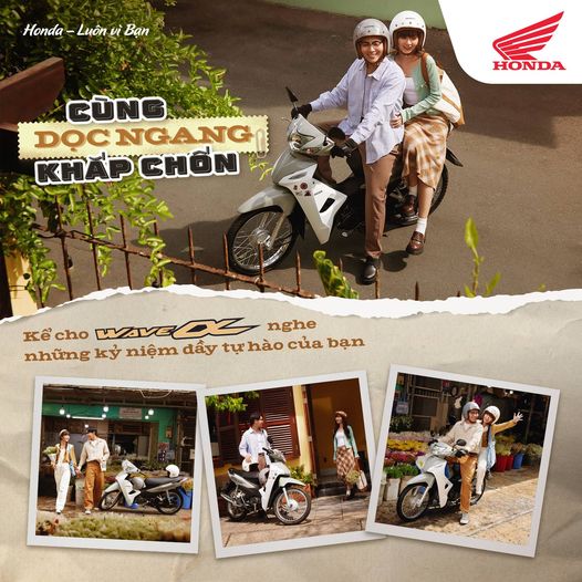 CÙNG WAVE ALPHA DỌC NGANG KHẮP CHỐN