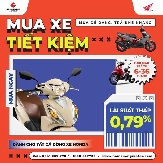♻️ MUA XE ĐỂ CẢI THIỆN CUỘC SỐNG, NHƯNG TÀI CHÍNH CÓ HẠN? Đến HEAD Nam Sương ngay để trải nghiệm mua sắm và tìm hiểu thêm thông tin ưu đãi trả góp nhé!