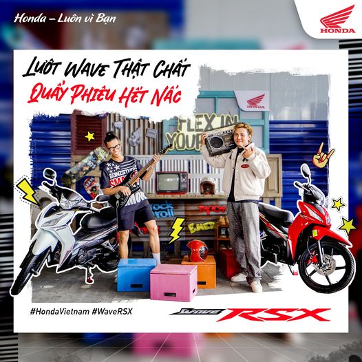 LƯỚT WAVE RSX THẬT CHẤT, QUẨY PHIÊU HẾT NẤC.
