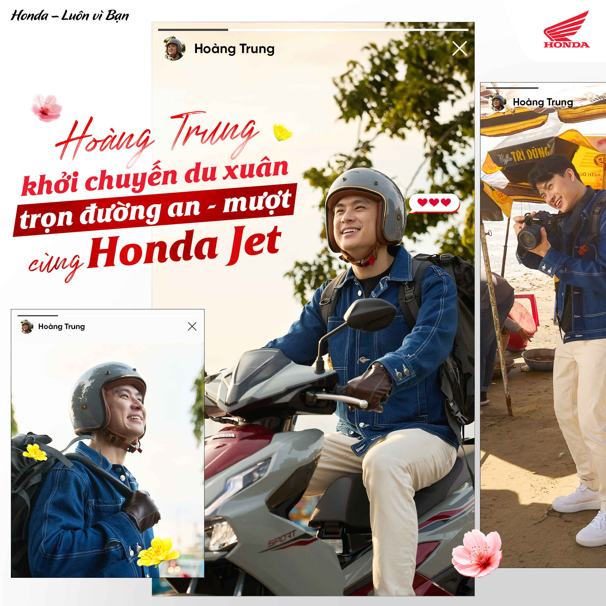 Khởi chuyến du xuân, trọn đường an mượt cùng Honda Jet💯