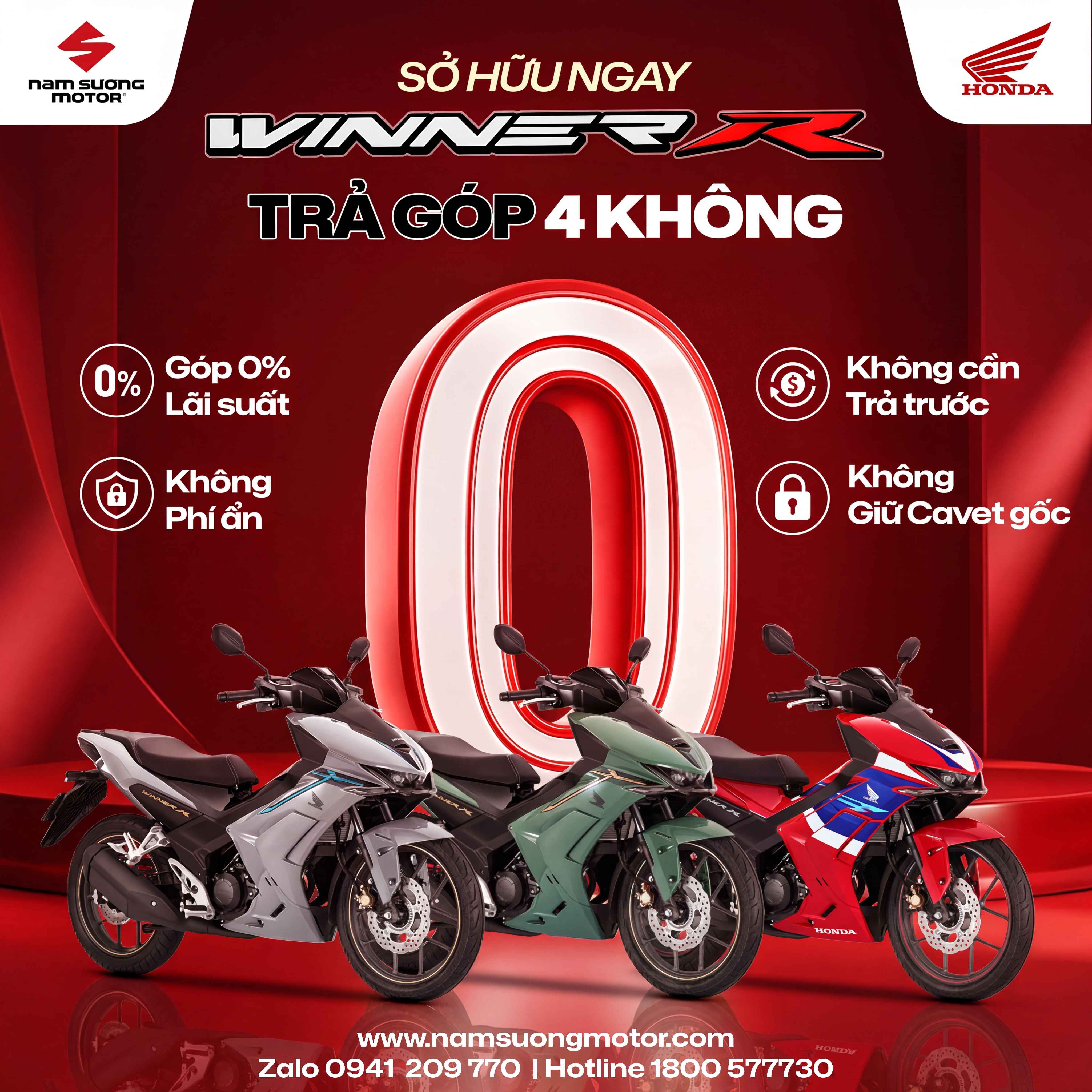 🏆 Chủ động tài chính, tự do bứt phá. ➡️ An tâm sở hữu Winner R dễ dàng: Không cần chờ đợi – không cần áp lực tài chính!
