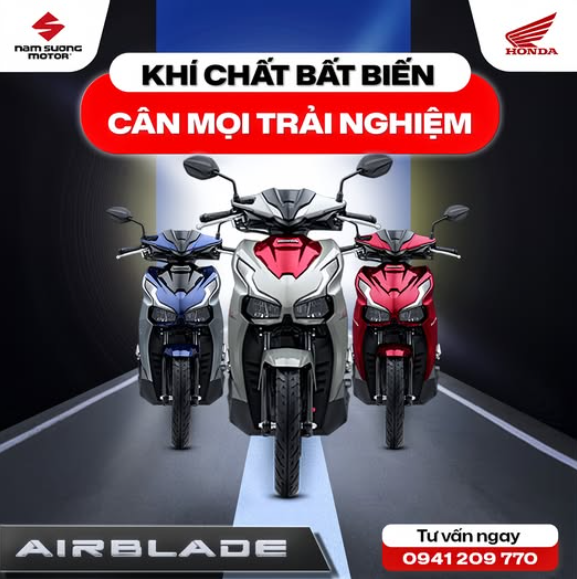AIR BLADE 125/160 2025 - MẠNH MẼ, CÁ TÍNH, CHUẨN THỜI THƯỢNG!