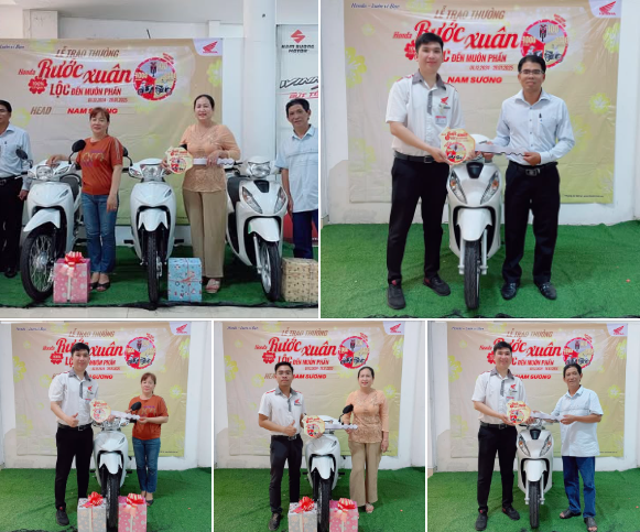 NHIỆT LIỆT TRI ÂN CÁC QUÝ KHÁCH HÀNG MAY MẮN "MUA XE - TRÚNG XE" TẠI HEAD NAM SƯƠNG🔥🔥🔥