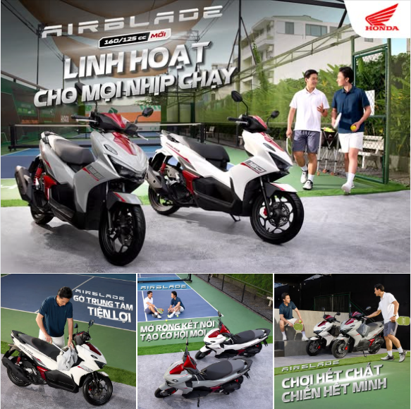 Air Blade 160/125 2026 - Diện mạo mới, khí chất mới