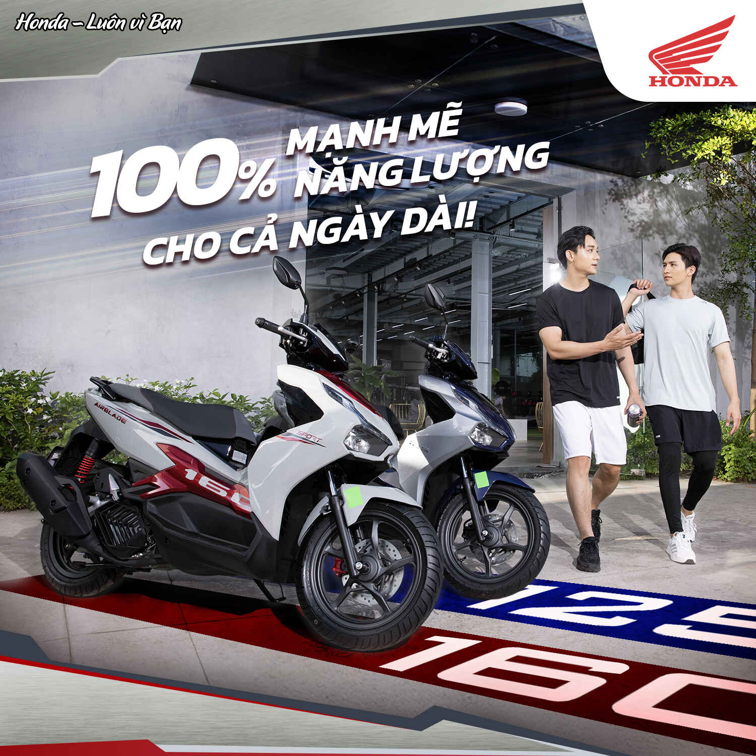 Air Blade 125/160 - ĐỈNH ĐẠC TỪ KHÍ CHẤT!