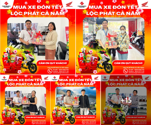 🎉 Trân trọng cảm ơn Quý Khách Hàng đã đồng hành cùng sự kiện "Lên Xe Đón Tết - Lộc Phát Cả Năm" tại HEAD Nam Sương 🎉