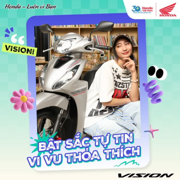 BẬT SẮC TỰ TIN. VI VU THOẢ THÍCH🔥 Thắng đời 1 - 0 với chiến mã VISION vi vu Tết 2026!