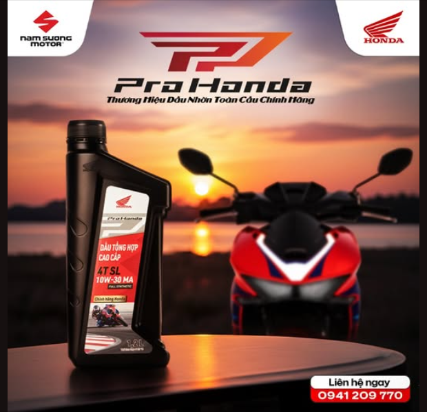 ⚠️ Tại sao HEAD NAM SƯƠNG khuyến cáo bạn nên sử dụng dầu Pro Honda?