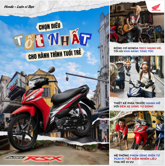 WAVE RSX FI 2024 - Chọn điều tốt nhất cho hành trình tuổi trẻ