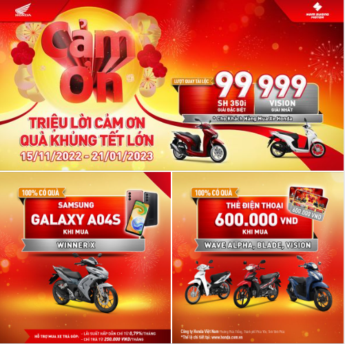 SIÊU BÃO “TRIỆU LỜI CẢM ƠN – QUÀ KHỦNG TẾT LỚN” HẠ CÁNH VIỆT NAM