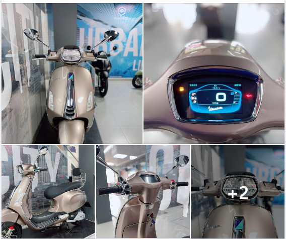 🤎VESPA SPRINT S TFT BRONZE ANTICO - SANG TRỌNG LÔI CUỐN