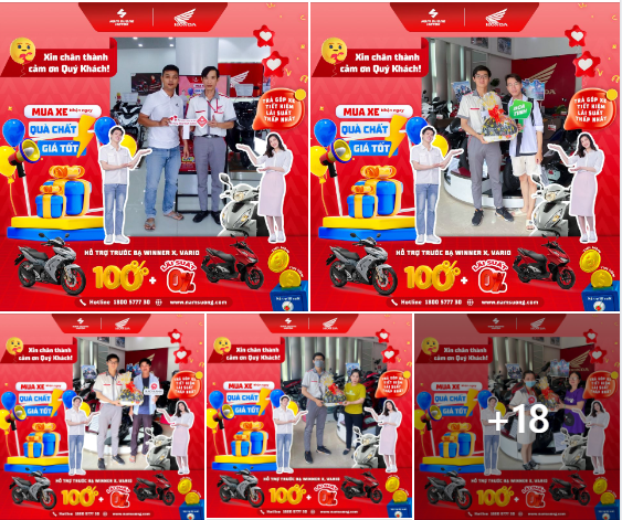 Niềm vui tại hệ thống HEAD Nam Sương