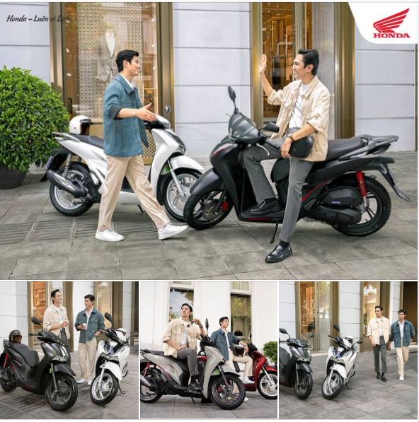 SH125i & SH160i - Biểu Tượng Đẳng Cấp Xứng Tầm
