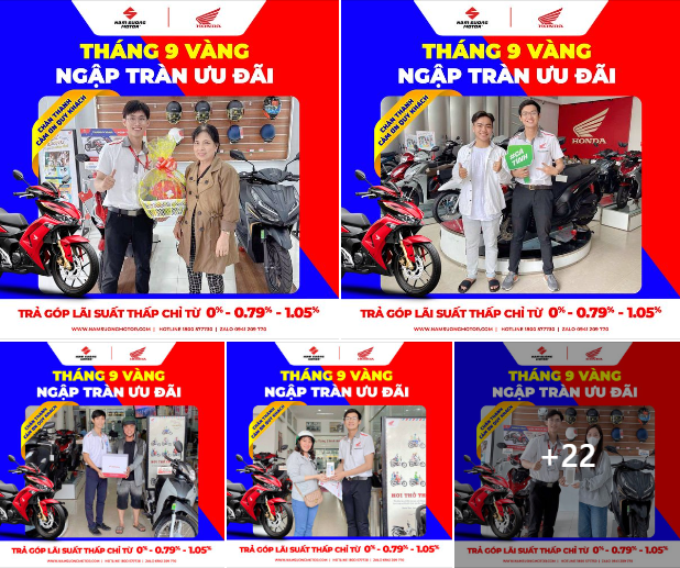 Hòa mình vào không khí sôi động và náo nhiệt với chương trình "Tháng 9 Vàng - Ngập Tràn Ưu Đãi" tại HEAD Nam Sương