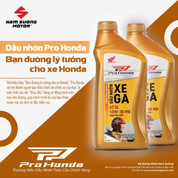 BÍ QUYẾT CHẠY XE BỀN BỈ  Sử dụng▹Dầu Nhờn 𝐏𝐫𝐨 𝐇𝐨𝐧𝐝𝐚