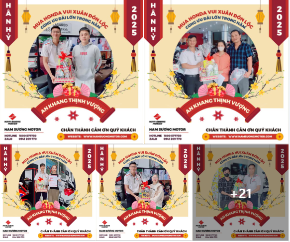 🎉CHÍNH THỨC KHÉP LẠI 01 HÀNH TRÌNH RỰC RỠ "MUA HONDA - VUI XUÂN ĐÓN LỘC" TẠI HỆ THỐNG HEAD NAM SƯƠNG🔥