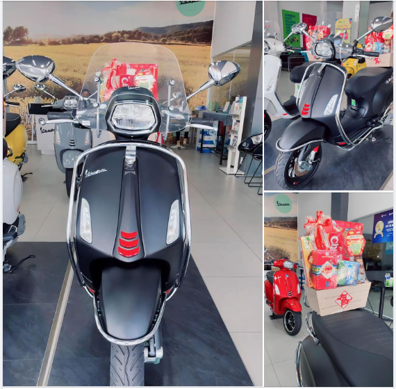 Chào 2024 không thể tuyệt hơn với Ưu Đãi May Mắn từ Piaggio Vespa Nam Sương với chương trình MUA XE ĐÓN TẾT - QUÀ TẶNG NGAY, LÌ XÌ TRAO TAY cùng RẤT NHIỀU ƯU ĐÃI LỚN ĐẦU NĂM thay lời tri ân gửi đến Quý Khách, duy nhất chỉ có tại PIAGGIO NAM SƯƠNG