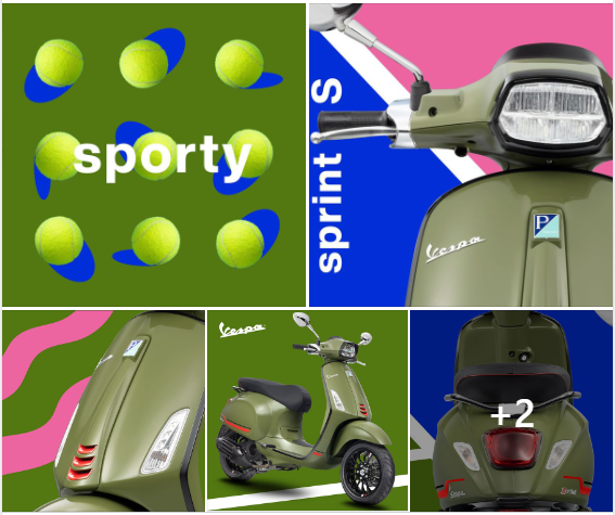 MỞ BẢNG MÀU HÔM NAY RA, CHỌN "GREEN" - CÙNG VESPA!