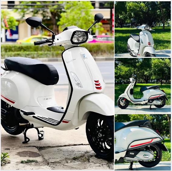 Vespa Sprint S 125/150Cc - WHITE INNOCENZA