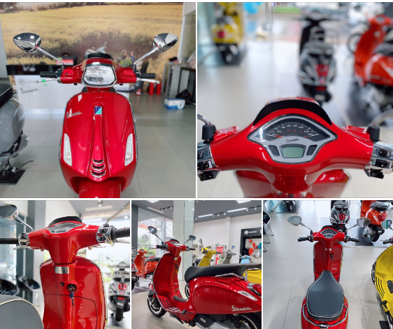 🛵Trải nghiệm sự tự do và sự thăng hoa cùng Vespa Sprint 125🔴  Rosso Affascinante.