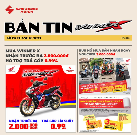 📝BẢN TIN WINNER X - Tháng 10.2023