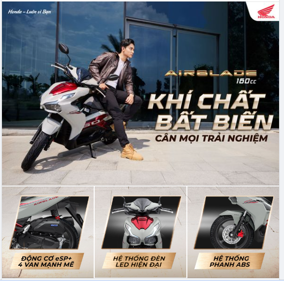 Honda AIR BLADE 2025 - TRỢ THỦ TOÀN DIỆN, TÔN KHÍ CHẤT “ANH TÀI” 💯