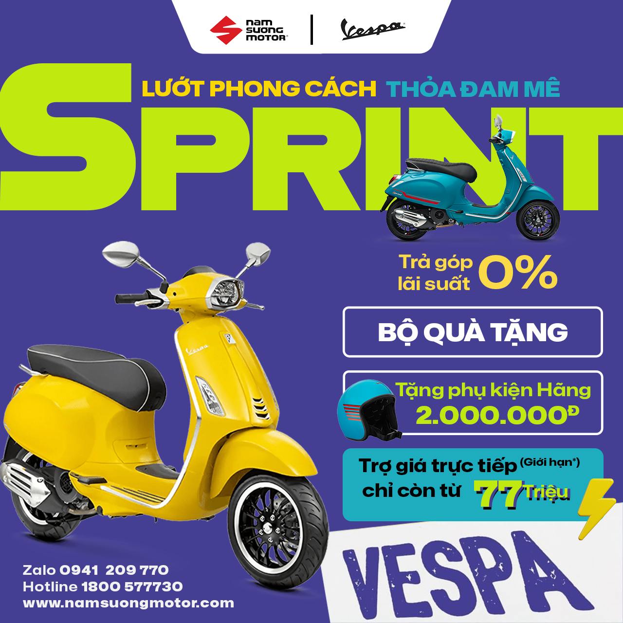 ⚡️MUA VESPA THÁNG 3 GIÁ TỐT, NHẬN NGAY QUÀ TO⚡️ ⏰ Áp dụng từ 1-31/3/2025