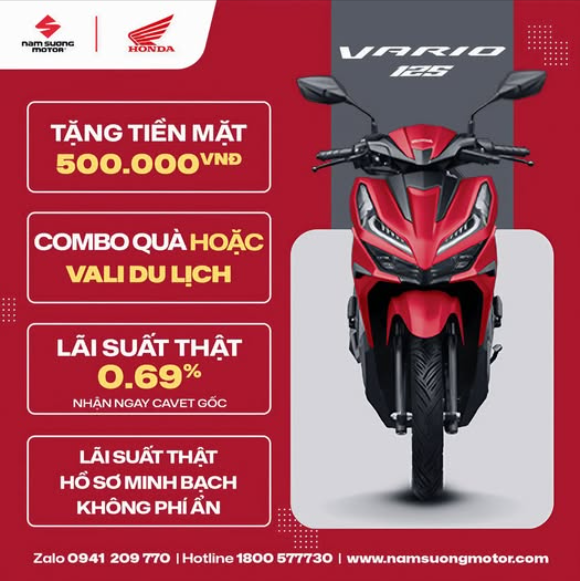 VARIO 125 2025 - CHIẾN MÃ ĐƯỜNG PHỐ, BÙNG NỔ HÀNH TRÌNH